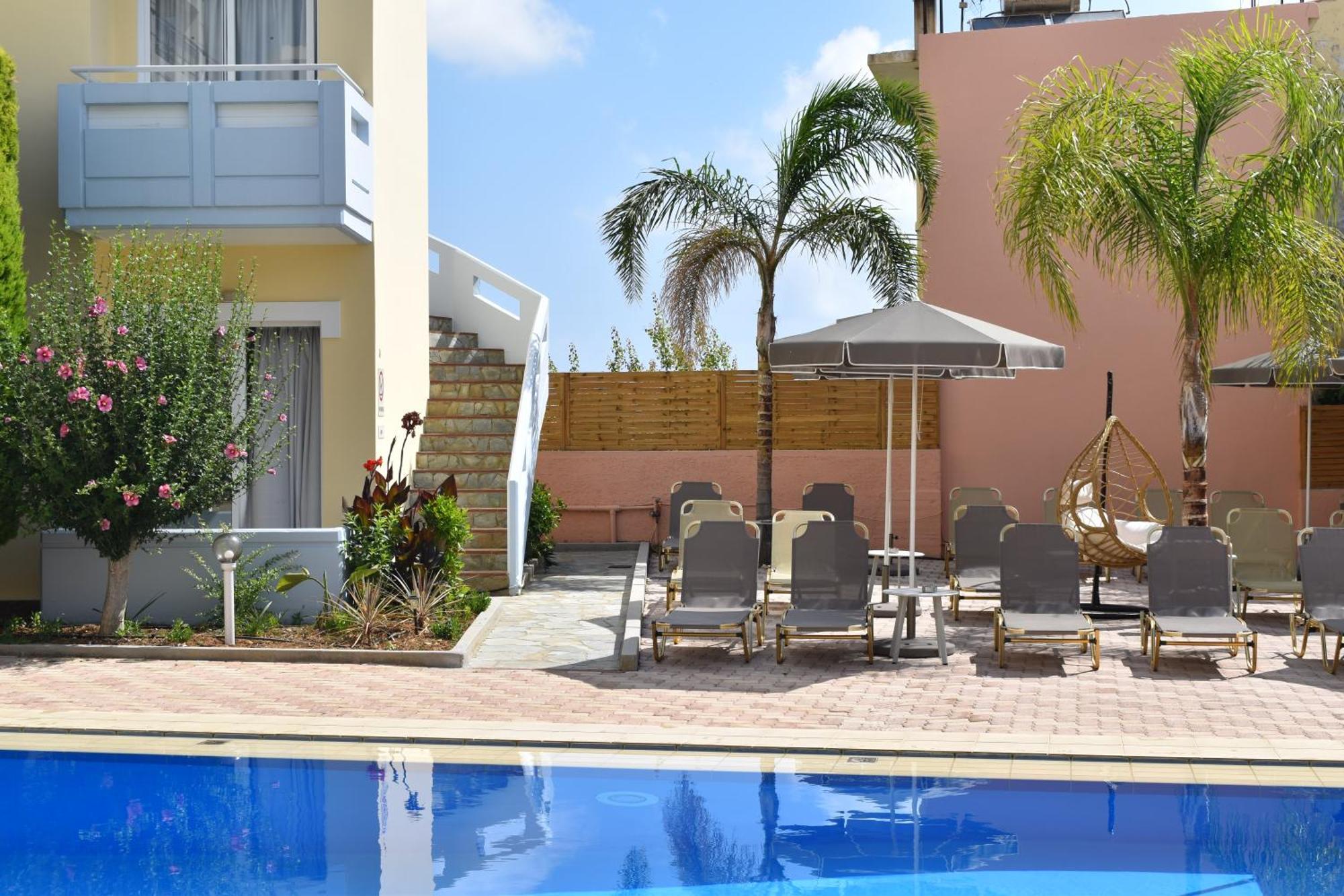 Mediterranea Apartments Káto Daráco Kültér fotó