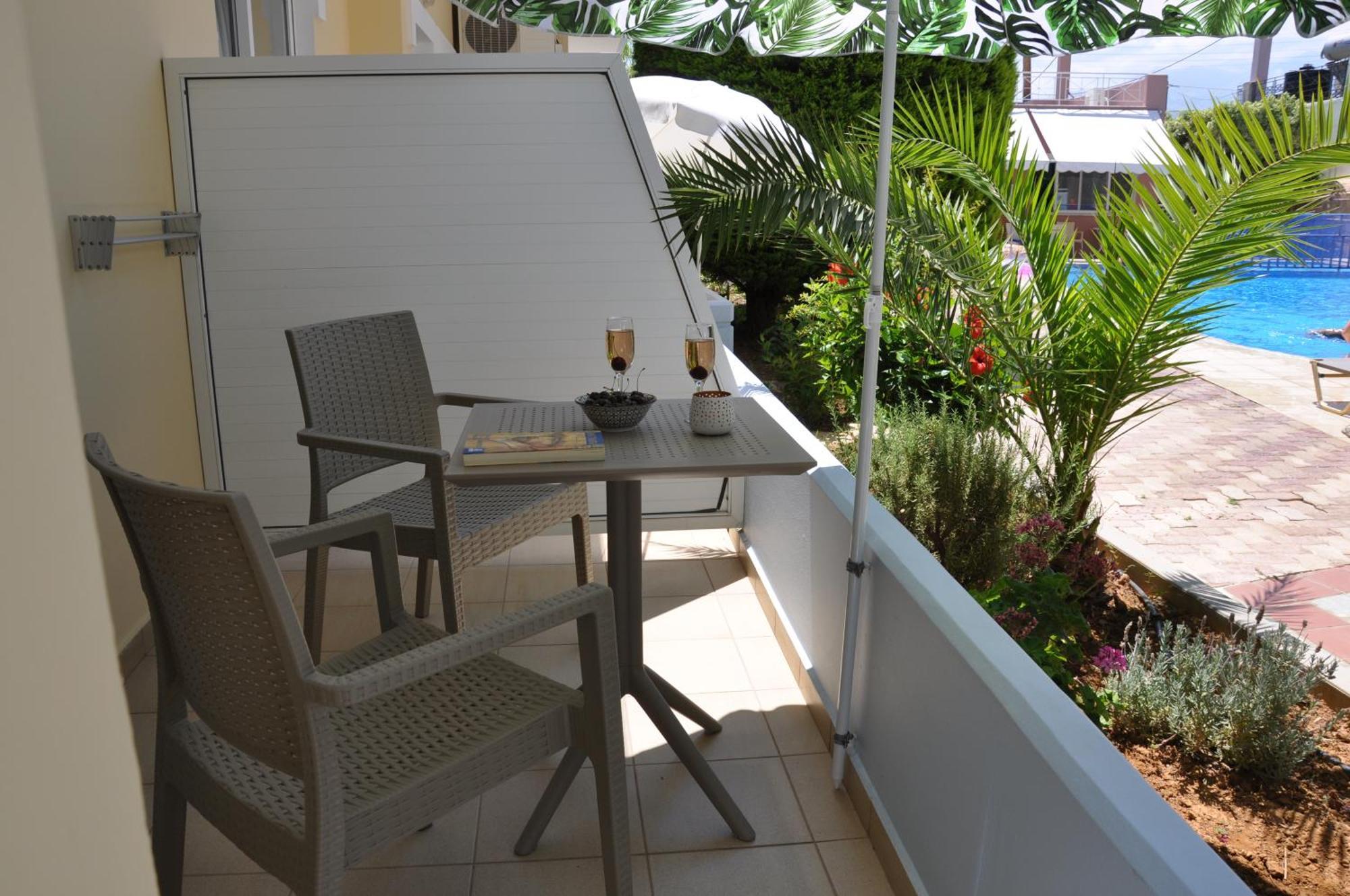 Mediterranea Apartments Káto Daráco Kültér fotó